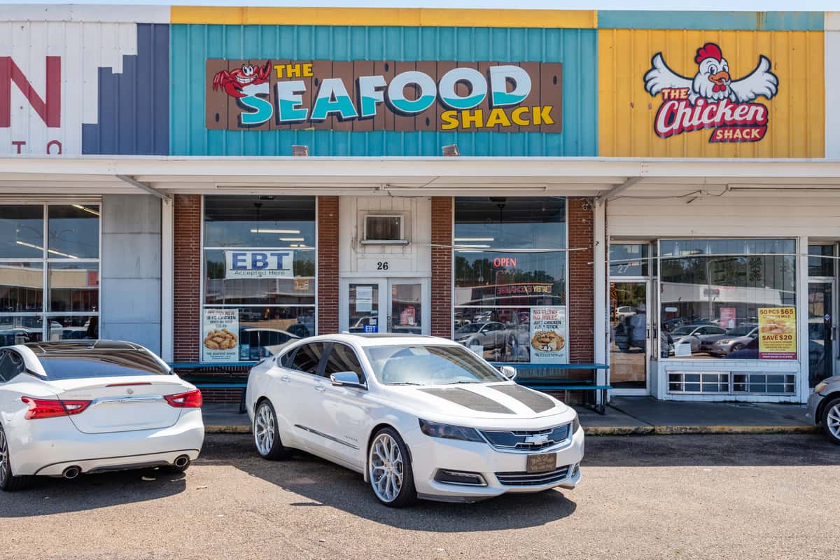 Exterior of Seafood Shack building