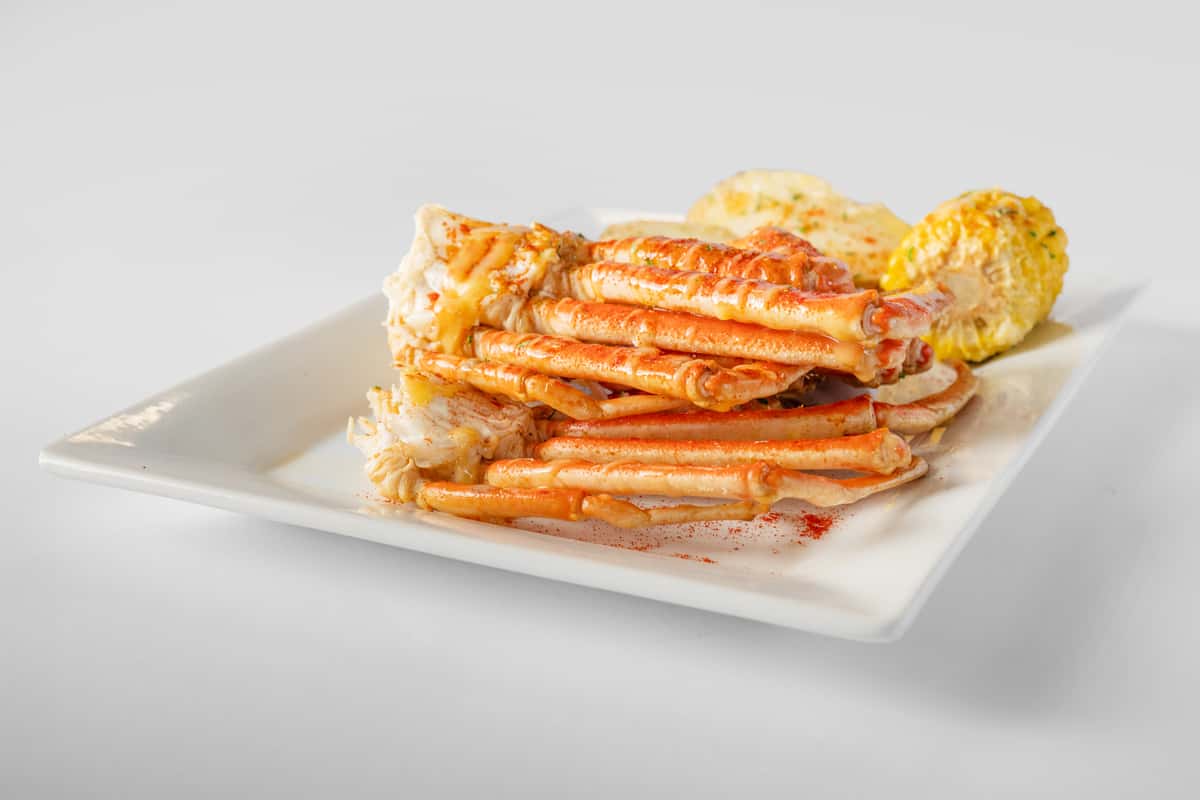 Crab leg plate