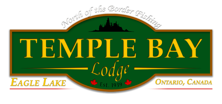 North of the brder fishing. Temple Bay Lodge est. 1939. Eagle Lake Ontario, Canada