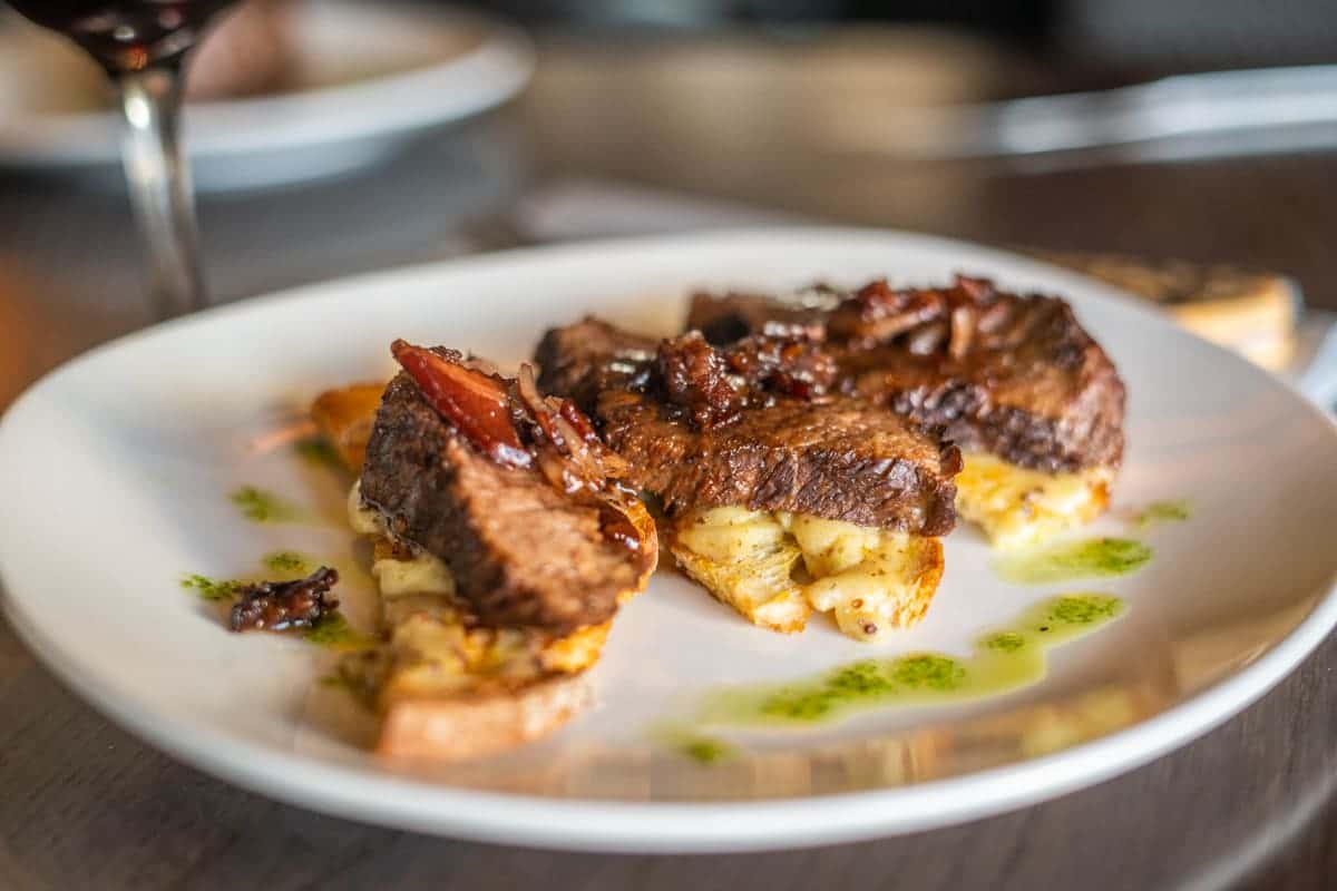 Short Rib Crustini