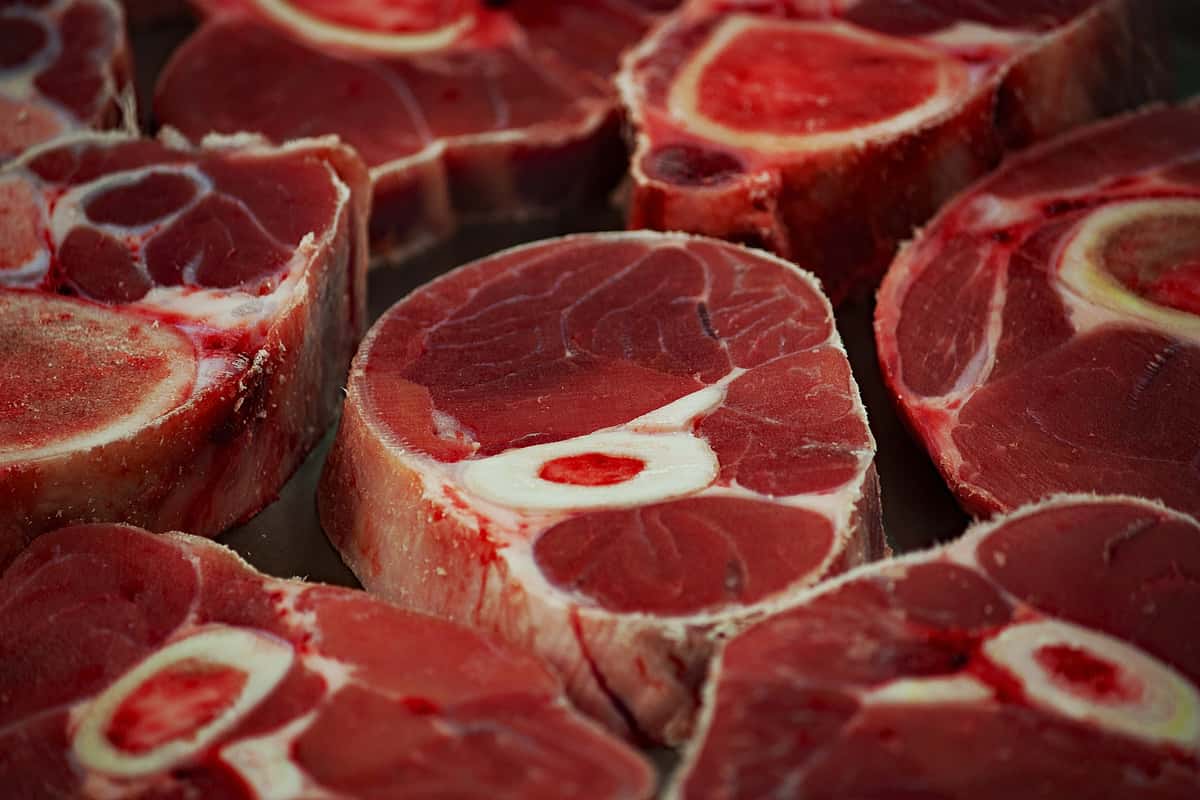 raw meat