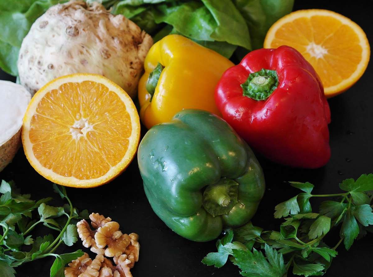 fruits and vegetables
