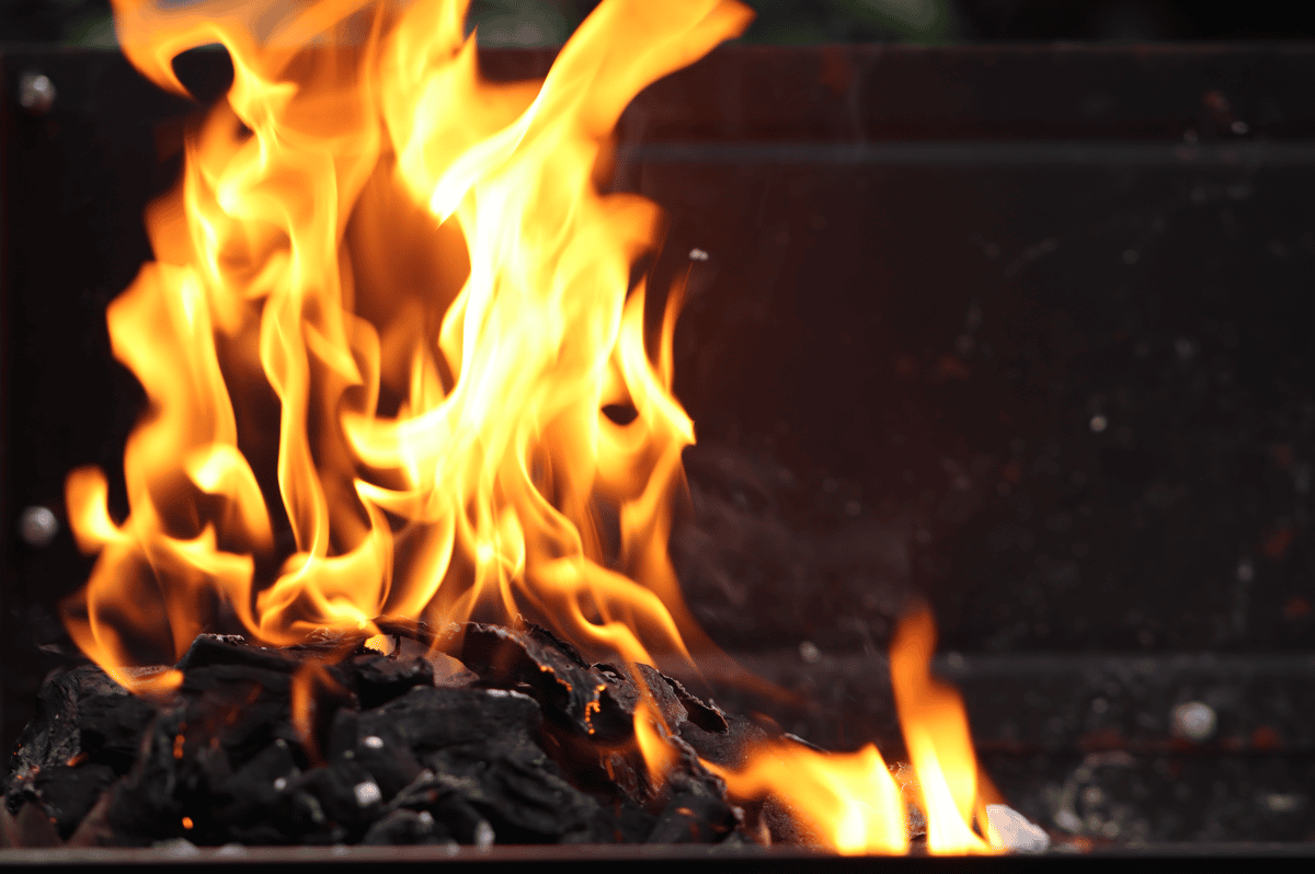 wood burning