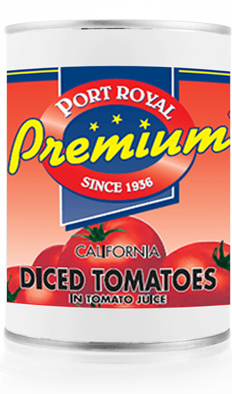 canned California diced tomatoes in tomato juice