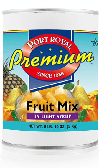 canned Fruit mix in light syrup