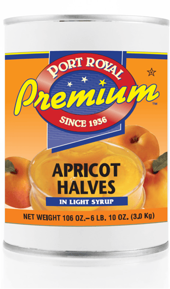 Canned Apricot Halves in light syrup