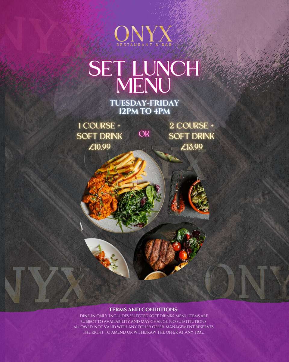 Set lunch menu