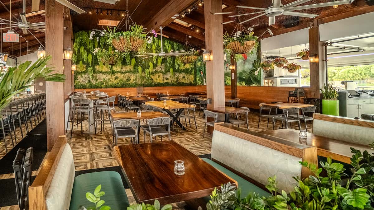 Photo of the Tropical Parrot Room at The Cove