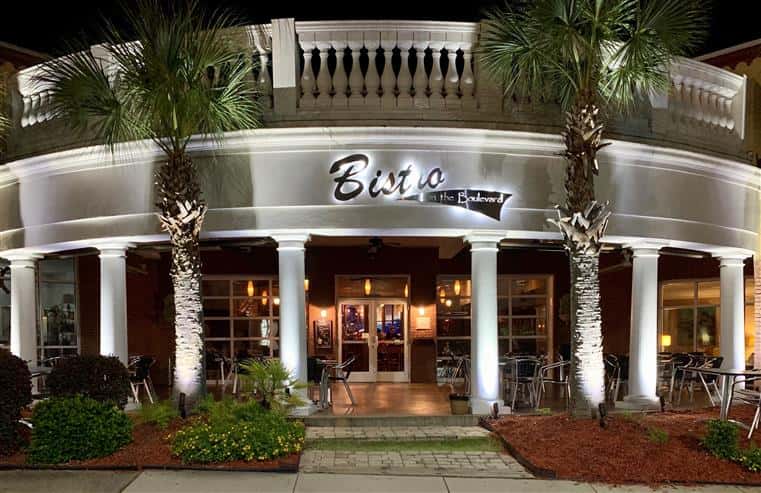 Bistro on the Boulevard - Outside Nighttime