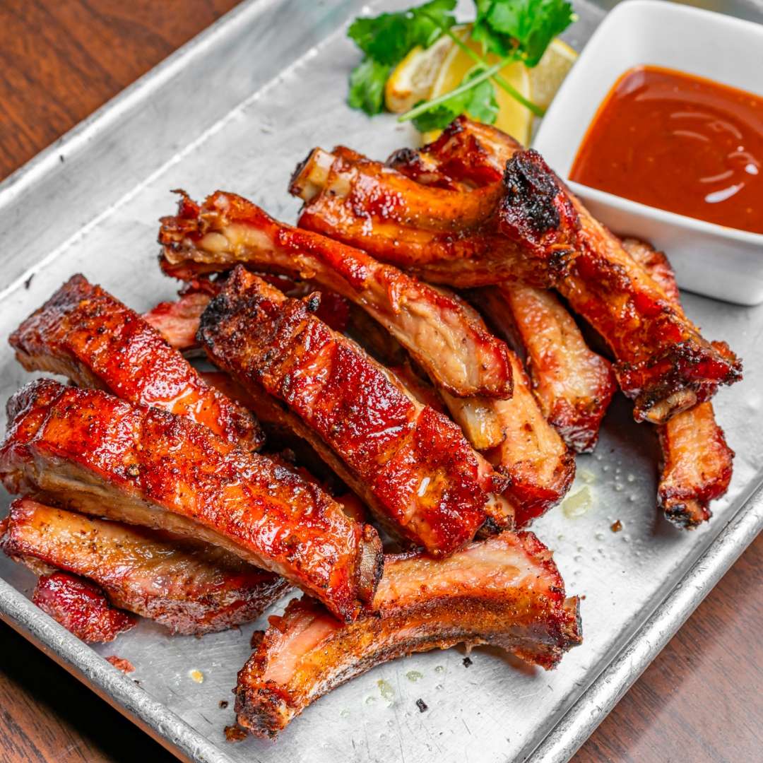 Baby Back Ribs Lefty's Barbecue Unlimited Southern Restaurant - Main Image
