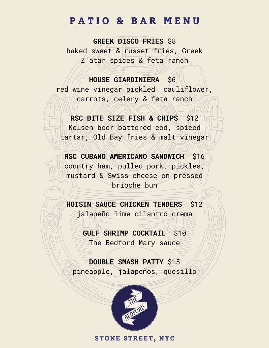 patio food