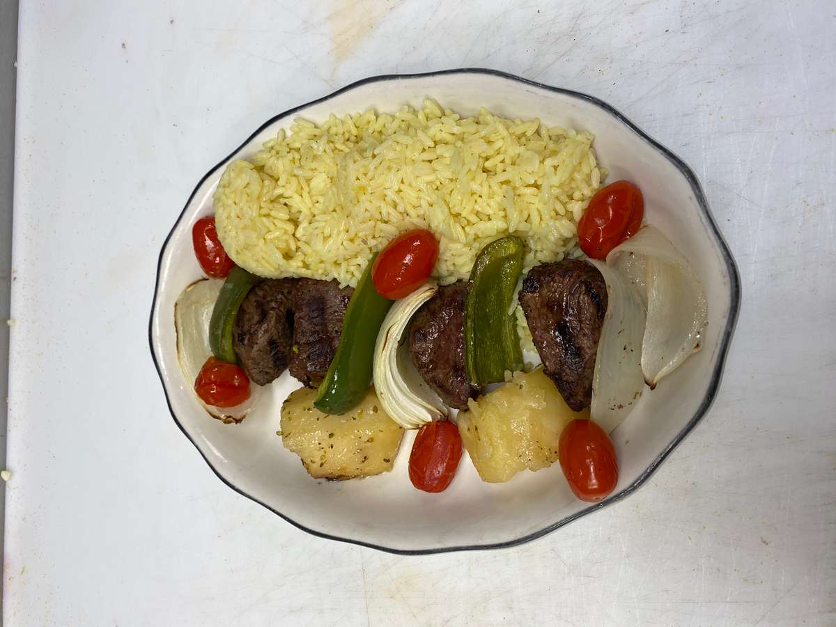 Greek Entree - Steak Kebob