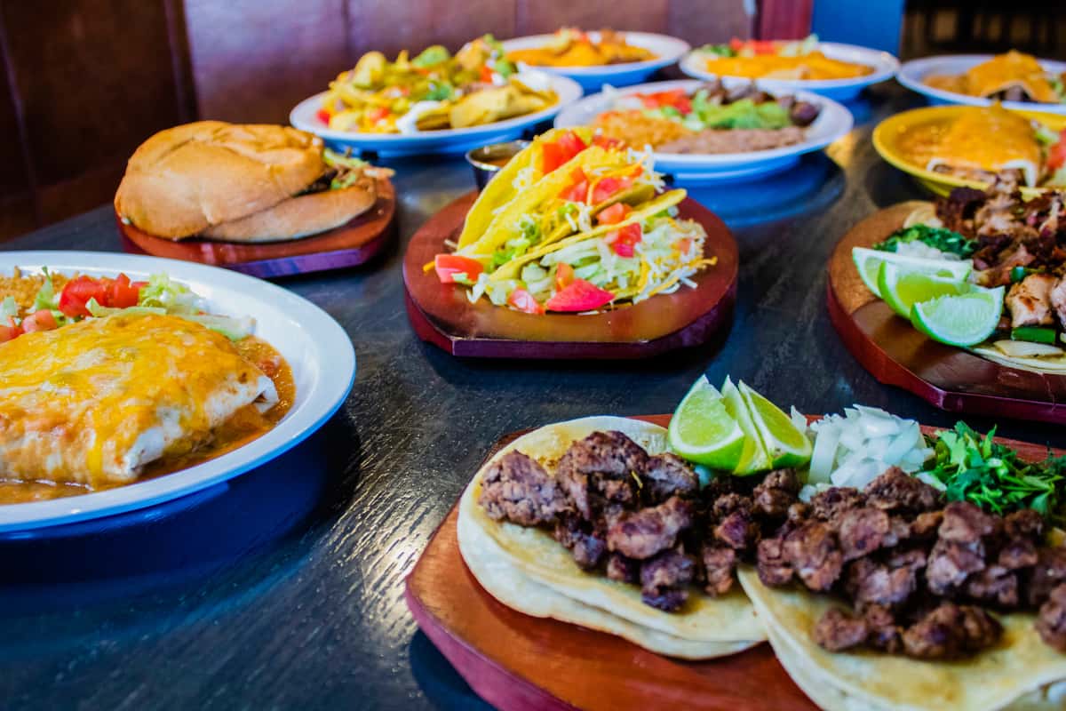Various dishes