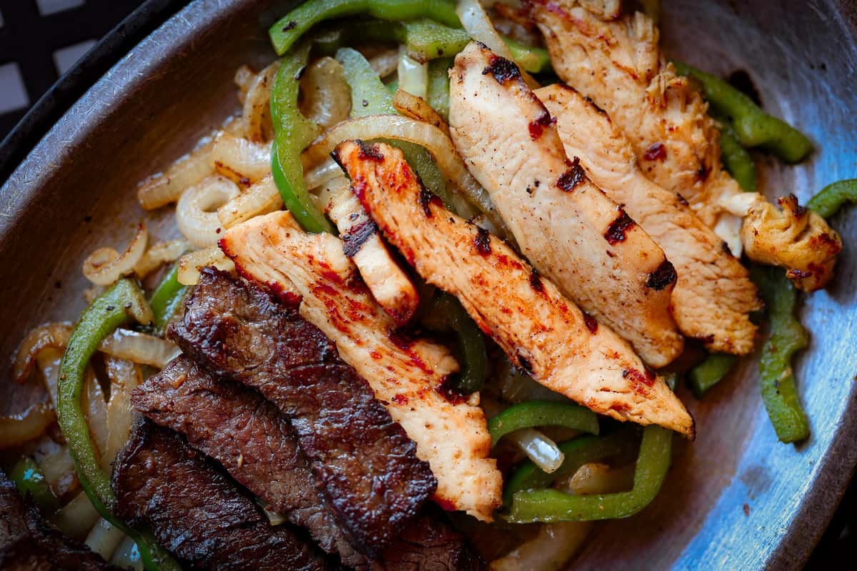 Fajitas chicken & Steak