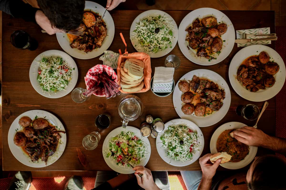 Perfect space for family gatherings and celebrations. CTA: Explore Group Dining