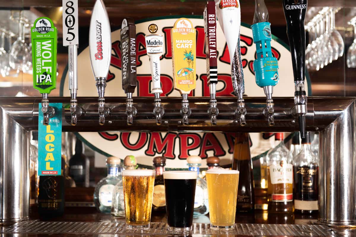 beer on tap