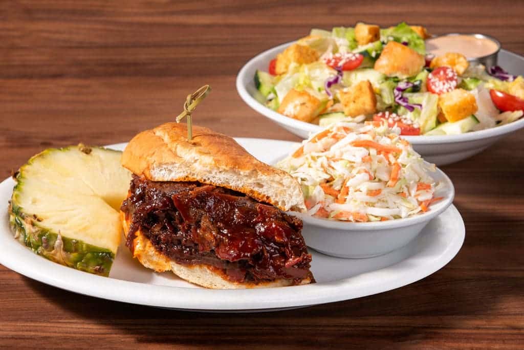 BBQ Beef Brisket Sandwich Rib Company Barbecue Restaurant in CA