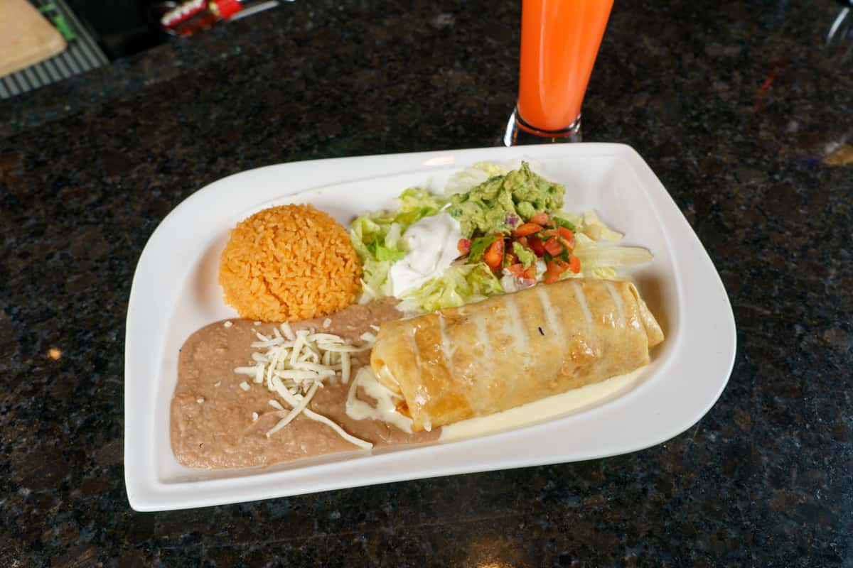 Chimichangas - Menu 