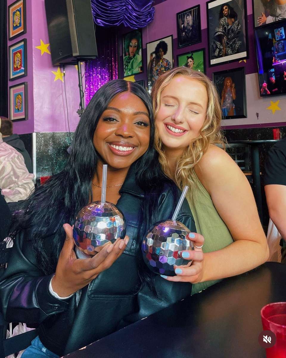 KC - Customers w Disco Balls