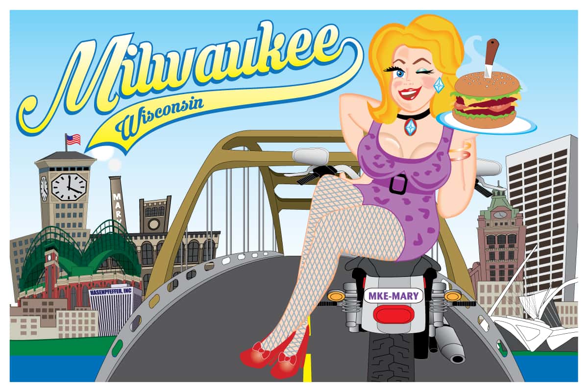 Milwaukee postcard