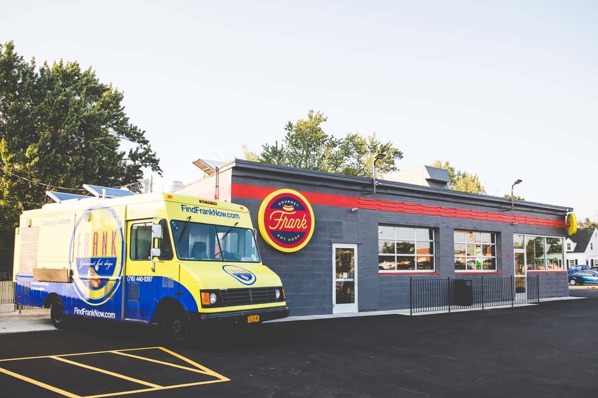 Find Frank Now Frank Gourmet Hot Dogs Hot Dog Restaurant in Buffalo, NY