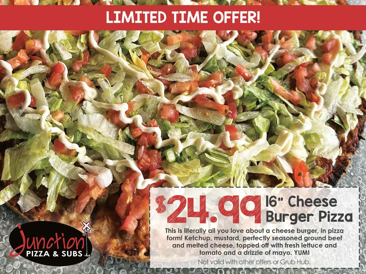 Cheese Burger Pizza