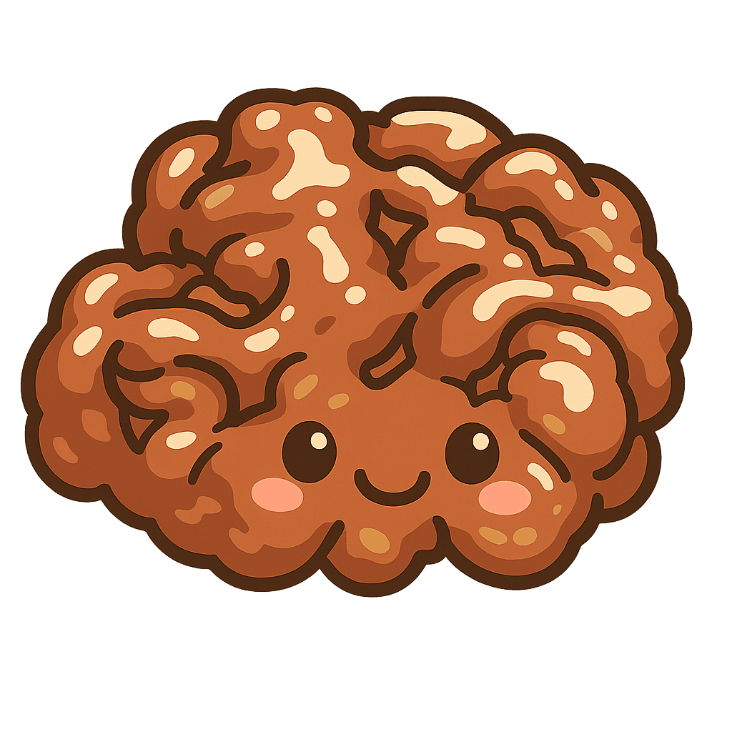 Cartoon apple fritter