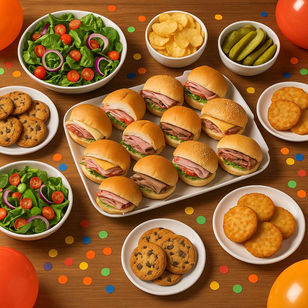 party sandwiches