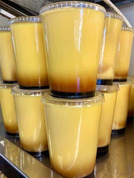Flan en Vaso