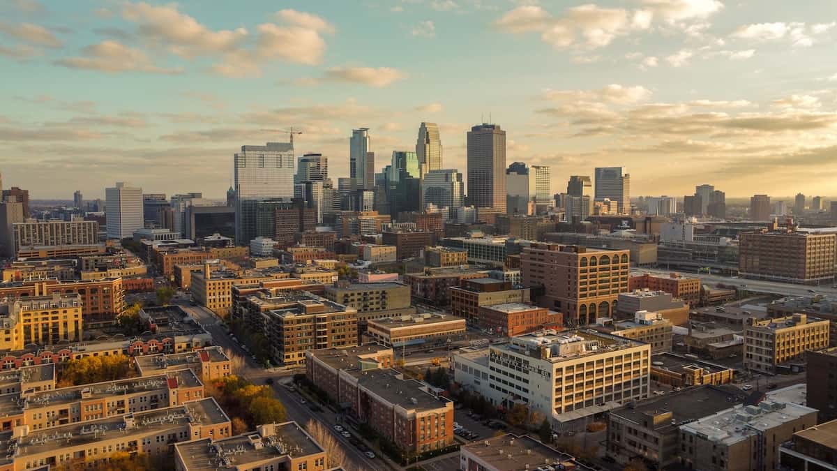 Minneapolis at dusk