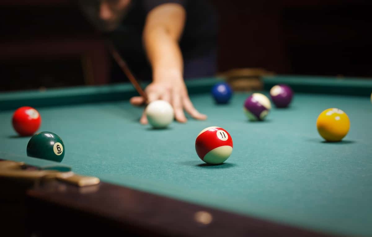 billiards table