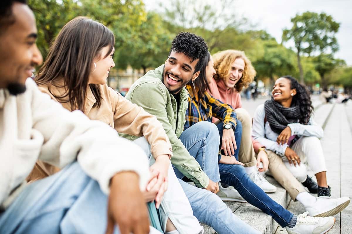 making future plans with others to build friendships
