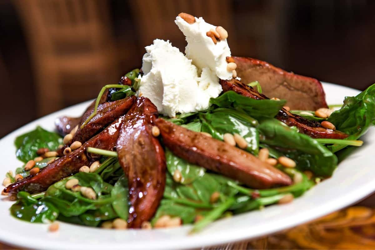 steak salad
