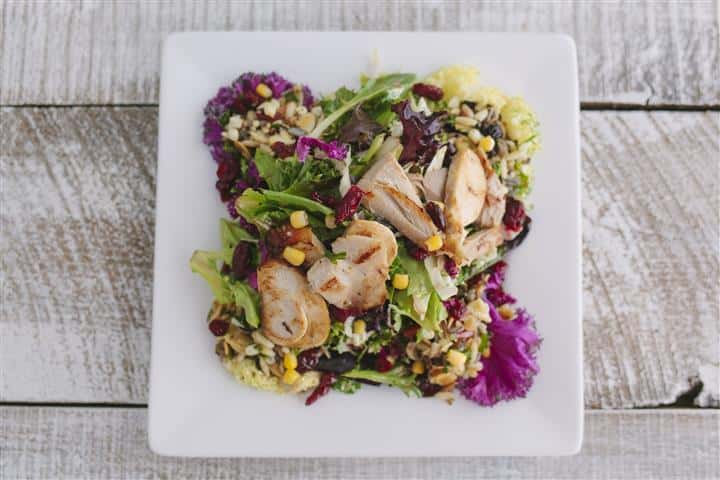 meal on a plate