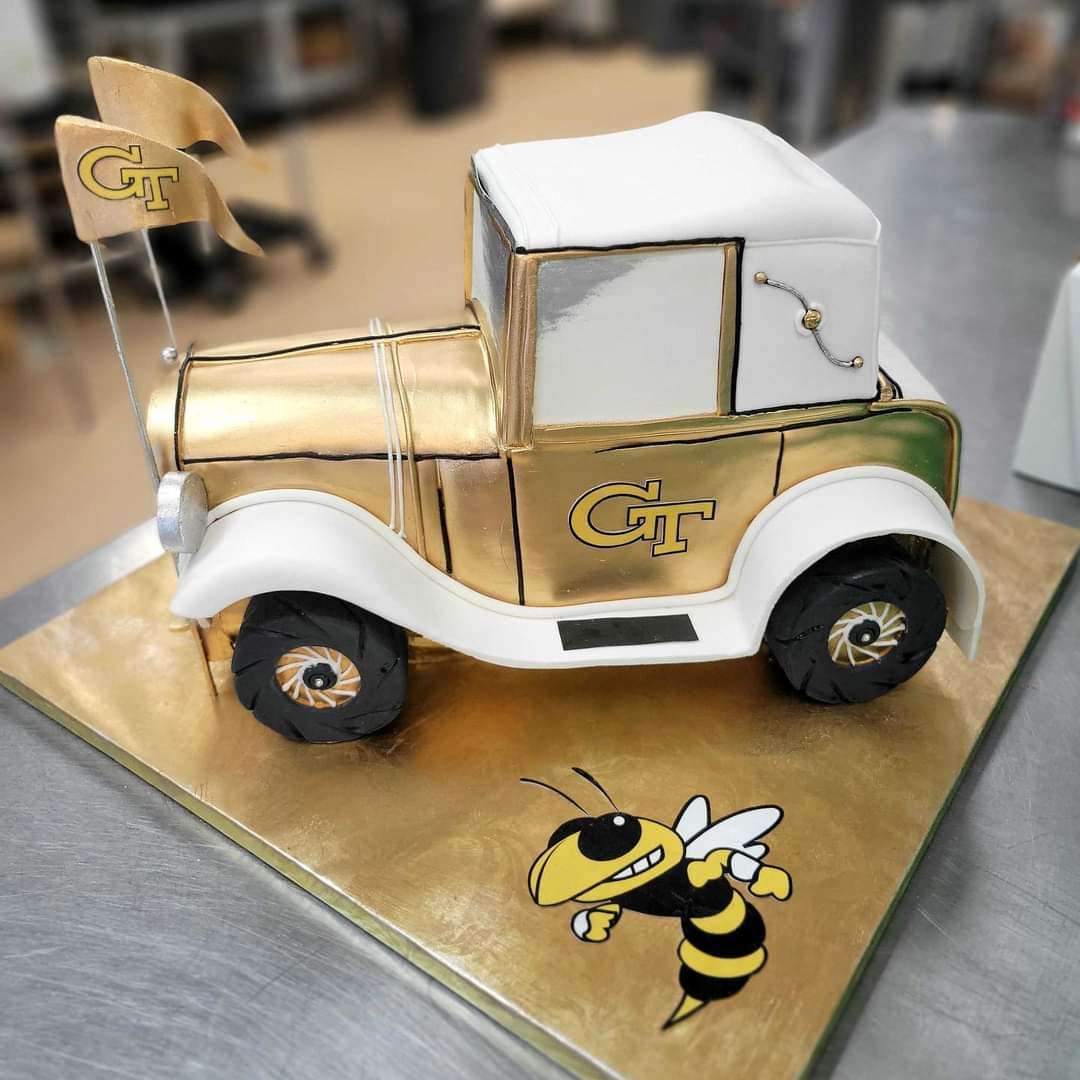 Georgia Tech Cake