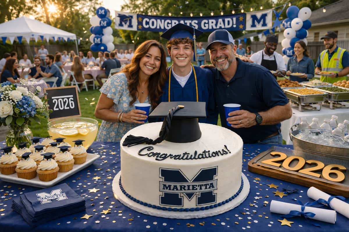 Marietta High Graduation Cakes