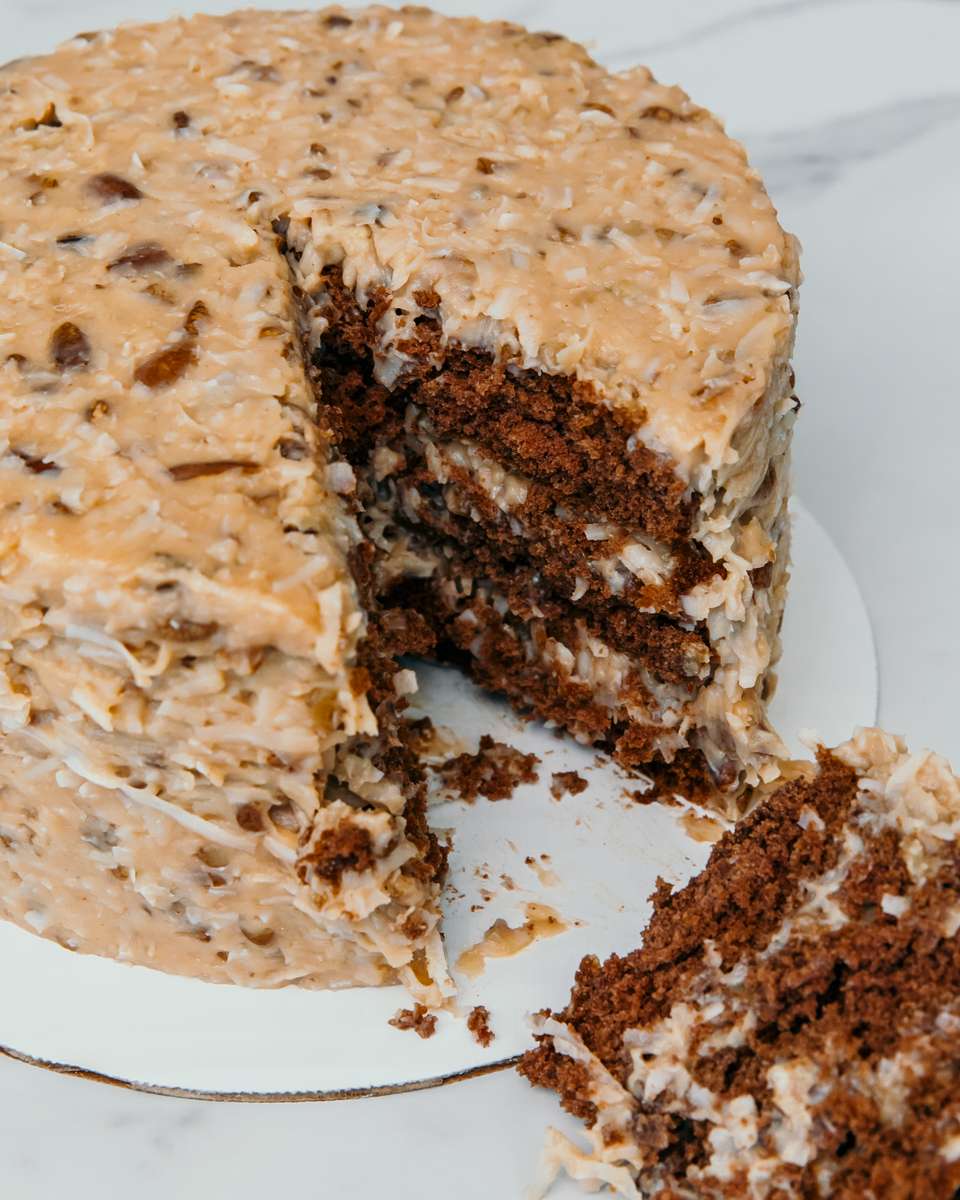 Indulge in the decadent delight of our freshly made German Chocolate Cake!  🍰🇩🇪 At our bakery, we take pride in crafting this luscious… | Instagram