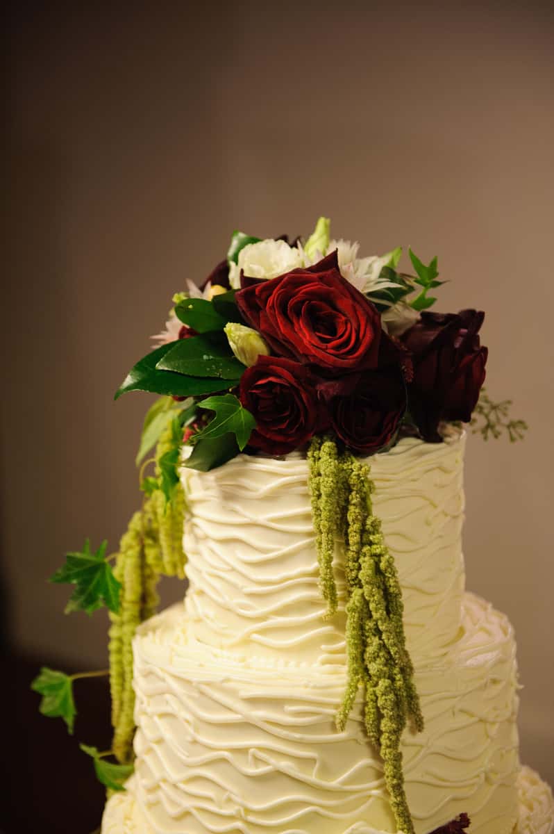 cake with rose