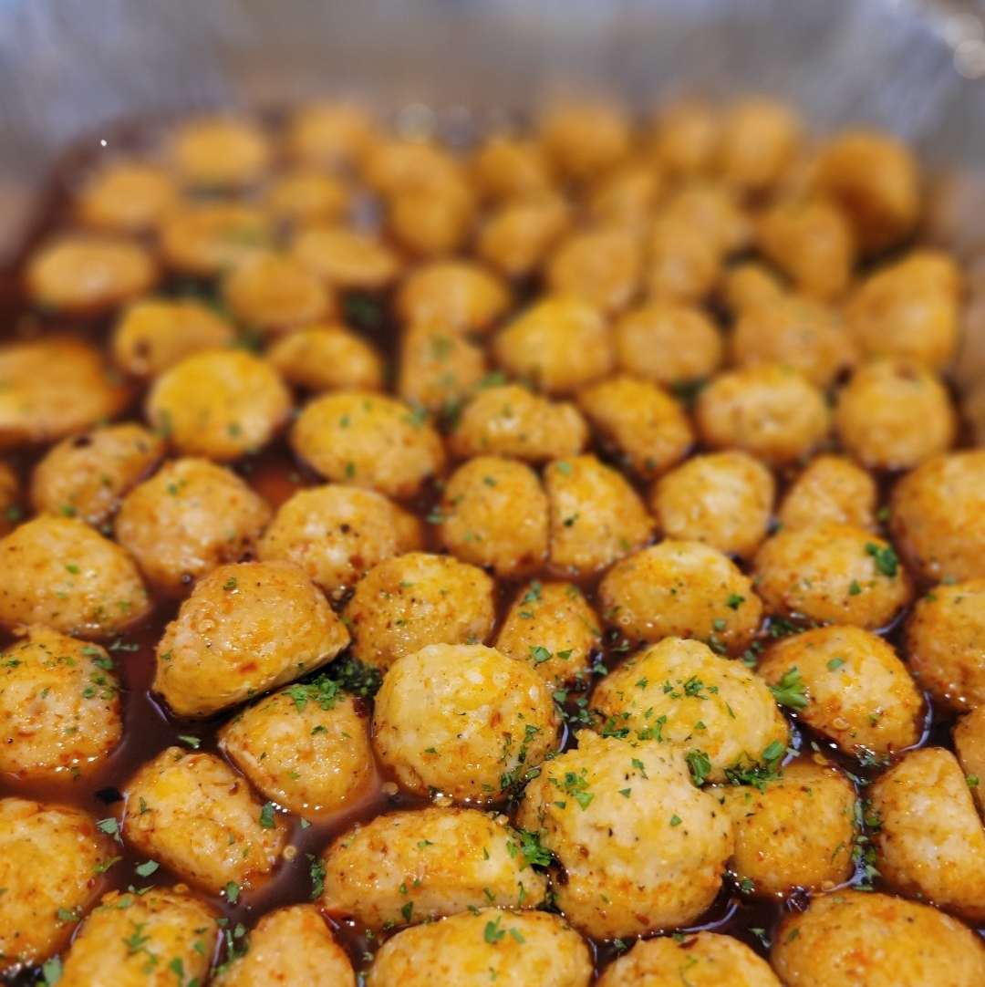 Spicy Chicken Meatballs