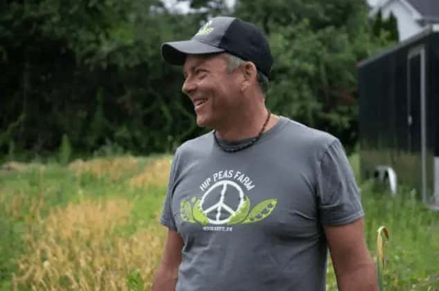 Farmer Dan of Hip Peas Farm