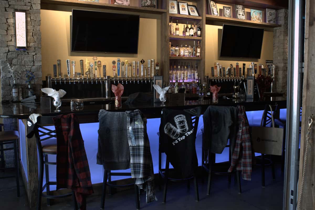 Bar area