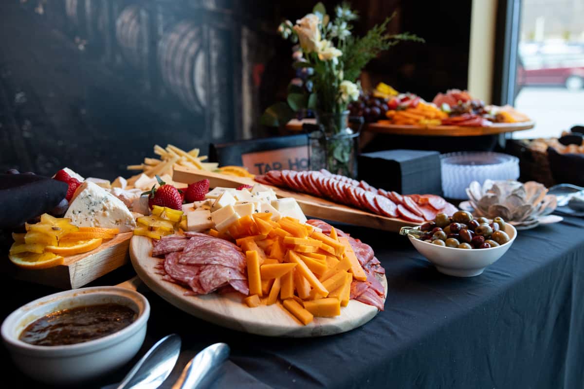 charcuterie table