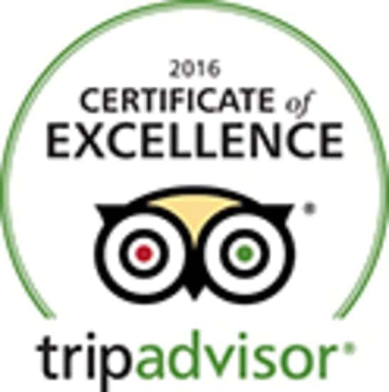 2016 certificate of excellence