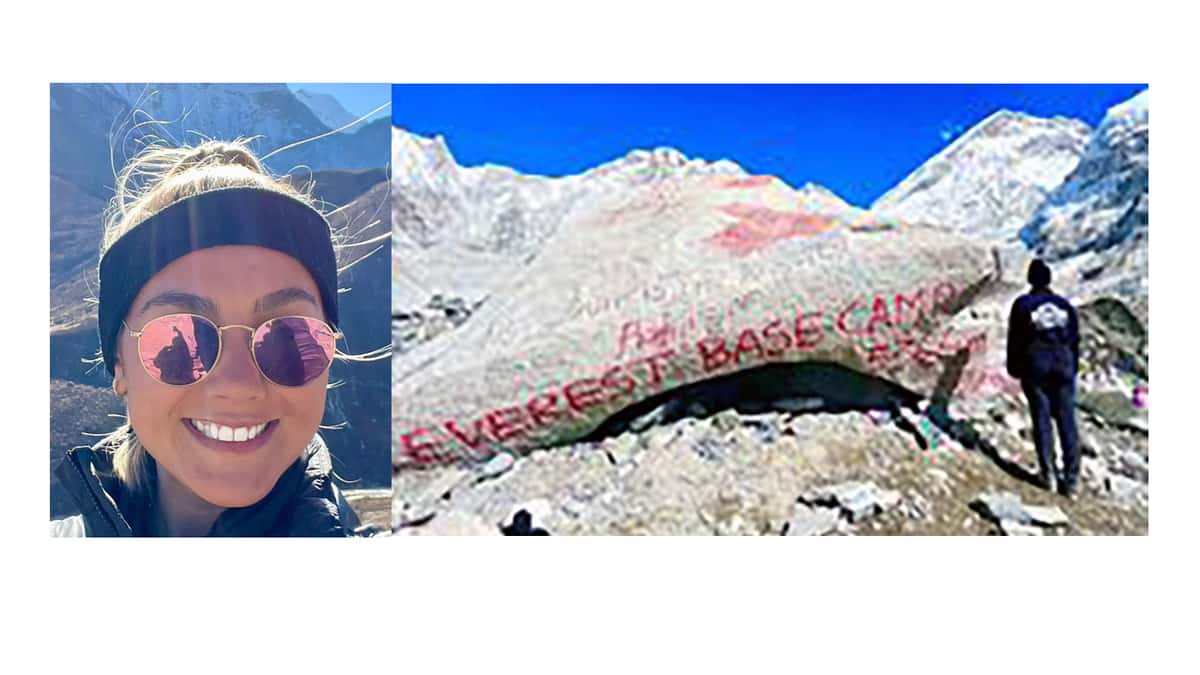 Employee at Base of Mt Everest