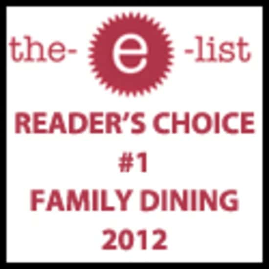 #1 family dining 2012