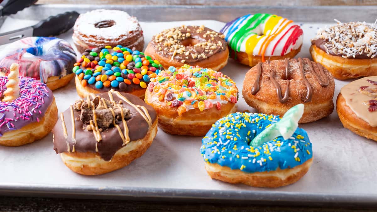 Specialty assorted doughnuts