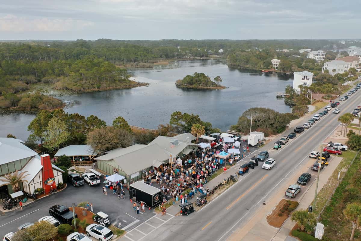 aerial shot