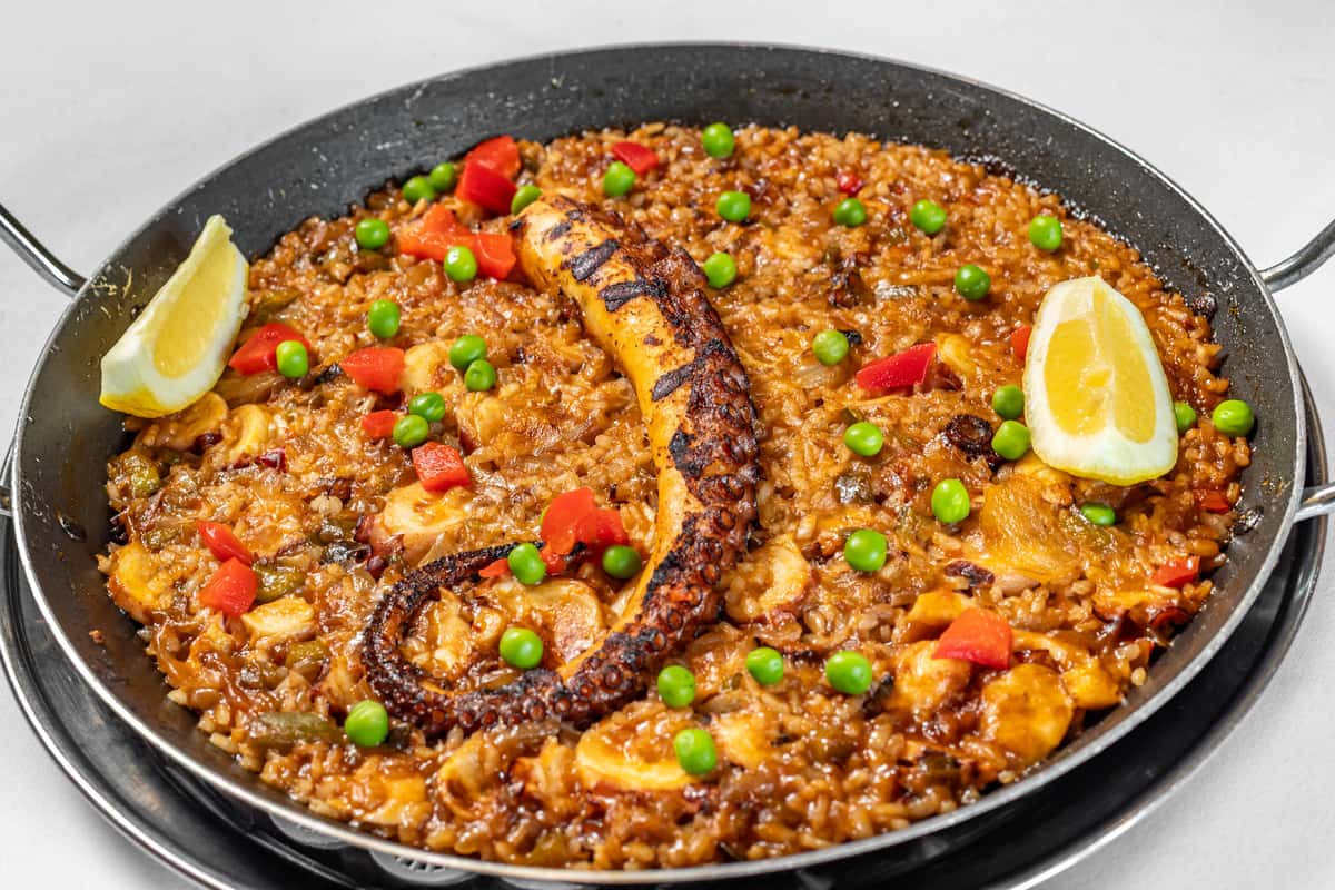Octopus Paella