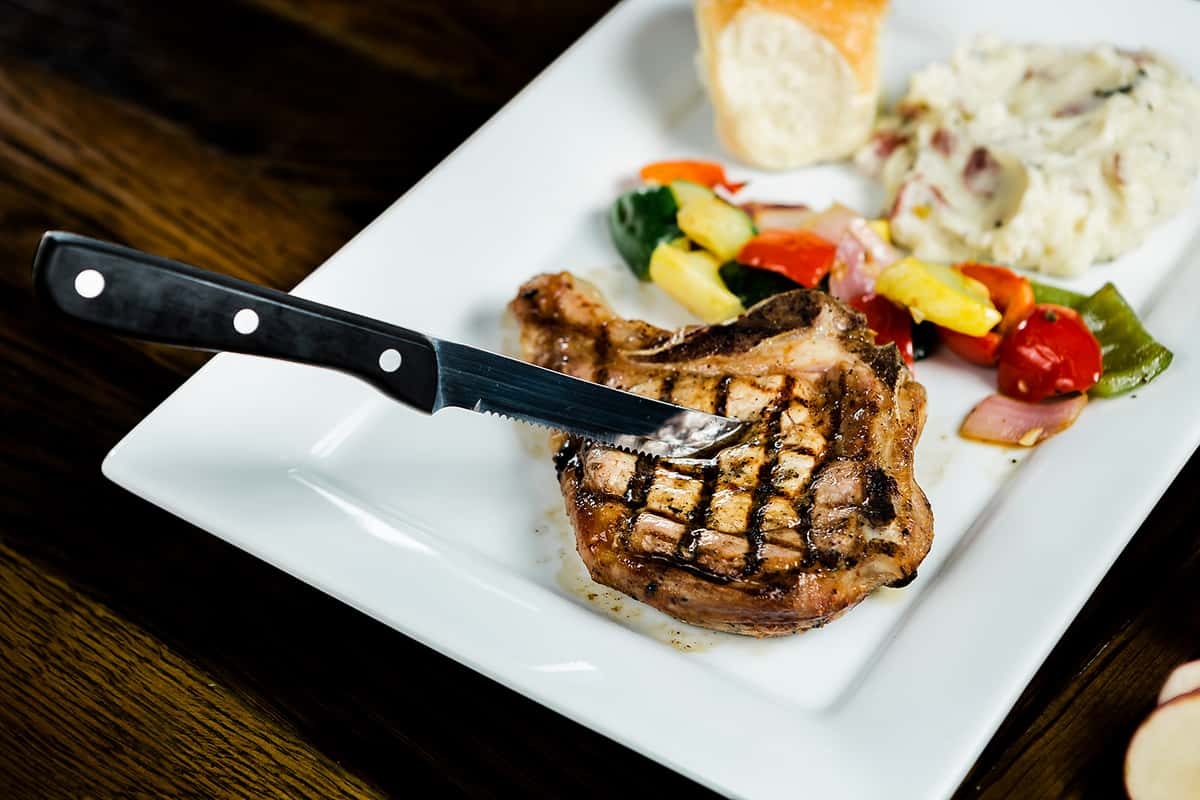 pork chop entree