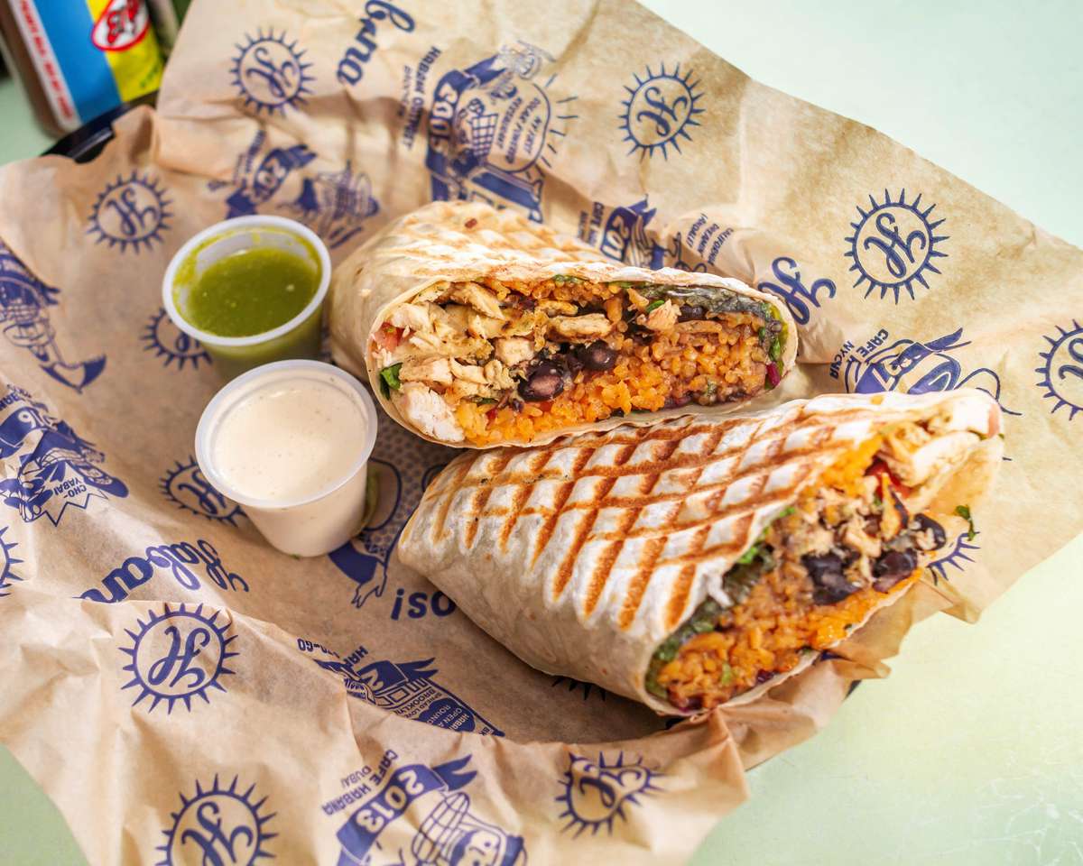 Grilled Chicken Burrito
